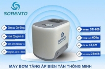 MÁY BƠM TĂNG ÁP BIẾN TẦN THÔNG MINH 600W