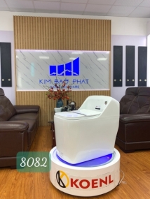 Bàn cầu liền khối quang sáng